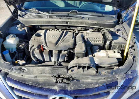 2014 Hyundai Sonata Gls from USA, damaged, VIN 5NPEB4AC0EH857980